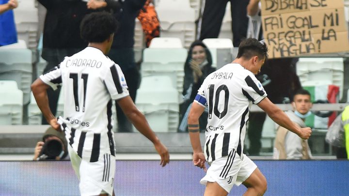Juventus vence a Sampdoria y Cuadrado es titular como lateral derecho