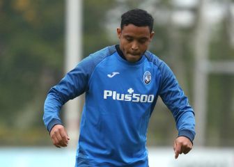 Luis Muriel regresa a prácticas grupales con Atalanta