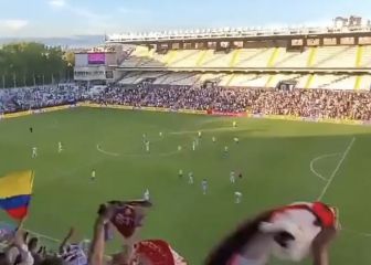 Así fue la locura en Vallecas con el último gol de Falcao