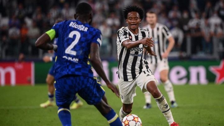 Cuadrado, destacado en victoria de Juventus ante Chelsea