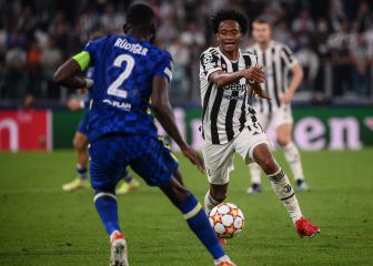 Cuadrado, destacado en victoria de Juve ante Chelsea