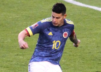James completará 15 partidos fuera de la Selección Colombia