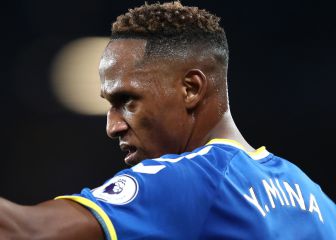 Yerry Mina, por primera vez ante Cristiano Ronaldo