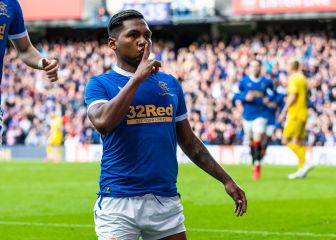 Alfredo Morelos anota y le da la victoria a Rangers