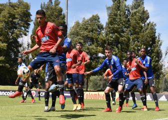 Selección Colombia Sub 18 cae ante Millos en amistoso