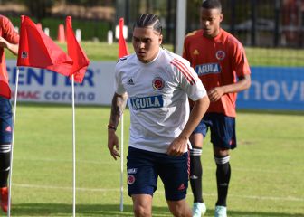 Quintero se adelanta y ya entrena en Bogotá