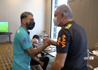 Gabigol y Éverton Ribeiro se unen a Brasil en Bogotá