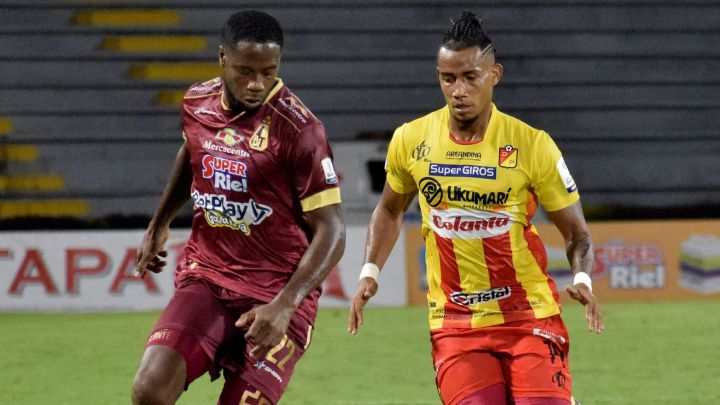 Deportes Tolima empató sin goles con Deportivo Pereira en la ida de la semifinal de la Copa BetPlay. La vuelta será en el Hernán Ramírez Villegas. 
