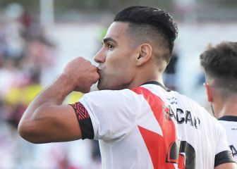 Falcao, nominado a mejor jugador del mes en el Rayo