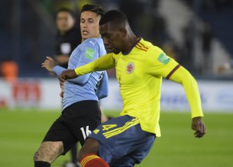 Así fue el empate de Uruguay y Colombia en Parque Central