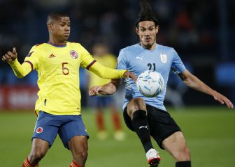 Colombia sufre pero empata con Uruguay en Montevideo