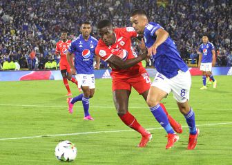Millos y América empatan en el estadio El Campín