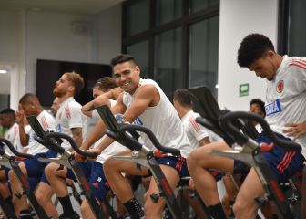 Selección Colombia trabaja en gimnasio pensando en Brasil