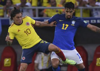 Colombia empata ante Brasil y le corta su racha de triunfos