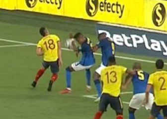 Colombia pide penal por mano en el área que Loustau no da