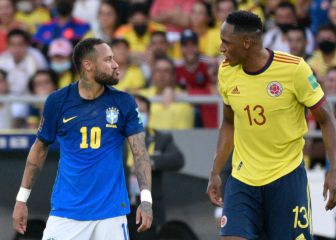 Mina-Neymar, un duelo intenso en el Metropolitano