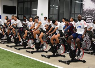 Jornada libre y de gimnasio para los jugadores de Colombia