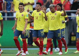 Colombia, la segunda con más partidos en Eliminatorias