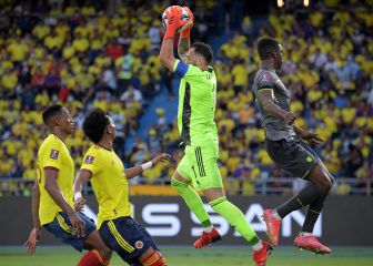 Colombia 1x1: Ospina responde y Mina casi sale de héroe