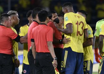 Colombia y Ecuador apenas juegan 44 minutos