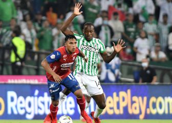 Nacional y Medellín igualan en un clásico vibrante