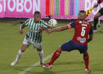 Nacional y Medellín empatan en intenso clásico paisa