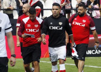 Falcao y Arboleda, suplentes en victoria de Rayo ante Elche