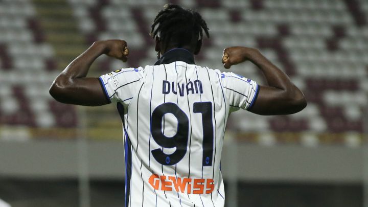 Atalanta goleó 1-4 a Empoli de por la fecha 8 de la Serie A. Muriel jugo 45 minutos y asistió, Duván jugó lo mismo, marcó y lleg a 100 goles en Italia