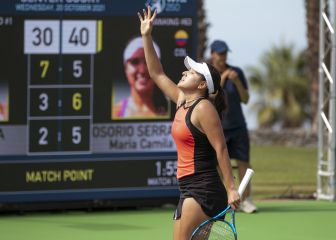 Camila Osorio vence a Sherif y avanza a los cuartos de final