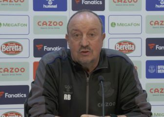 Rafael Benítez confirma lesión de Yerry Mina