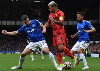 Cucho, asistencia y figura en goleada de Watford a Everton