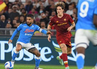 Roma y Napoli empatan en el Olímpico