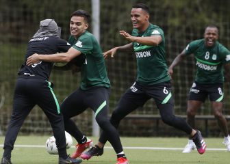 La práctica de Nacional previo al duelo ante Once Caldas