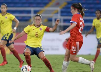 Colombia vence a Chile en partido de preparación