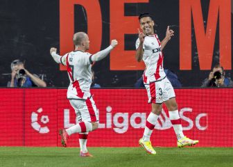 Rayo derrota a Barcelona con anotación de Falcao