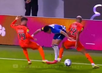 El desapercibido túnel de taco de Luis Díaz ante Boavista