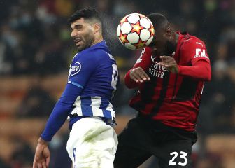Porto empata en San Siro con gol de Luis Díaz