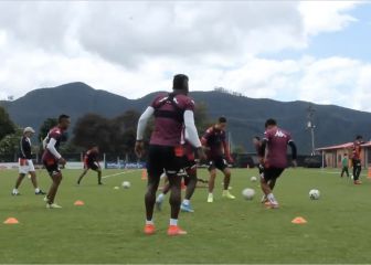 Así entrena Santa Fe para recibir a Junior en El Campín