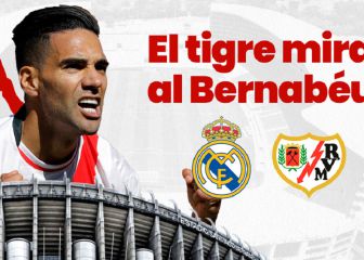 Falcao mira al Bernabéu en busca de un nuevo zarpazo