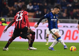 Milan e Inter empatan en el derbi de la ciudad