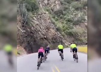 El increíble sprint en ascenso de Dani Martínez e Higuita