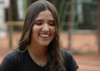 Camila Osorio, concentrada en el Australian Open