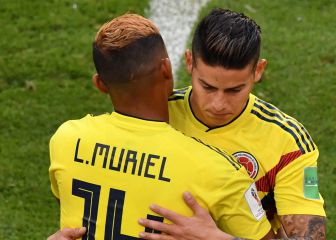 Muriel habla de los rumores de supuesta pelea con James
