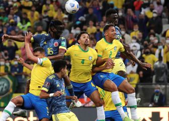 Colombia cae en Brasil y sale de puestos de clasificación
