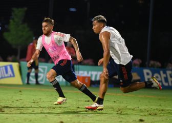 Colombia trabaja para volver al gol