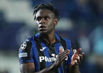 Duván Zapata, mejor jugador del mes en Atalanta