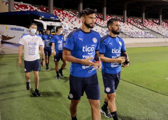 Selección de Paraguay entrena en el Romelio Martínez