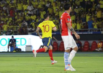 En imágenes: Colombia vuelve a irse en cero ante Paraguay