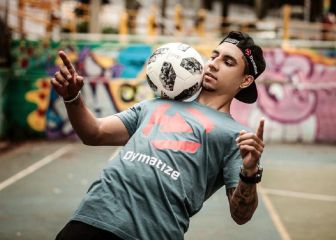Boyka Ortiz, el colombiano en el Mundial de freestyle fútbol