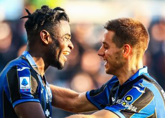 Goles de Zapata y Muriel en triunfo de Atalanta